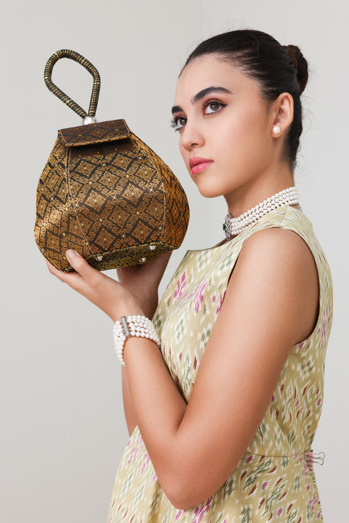 Chada Bucket Bag (Bronze)