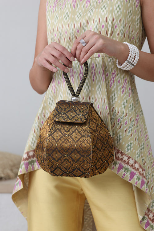 Chada Bucket Bag (Bronze)