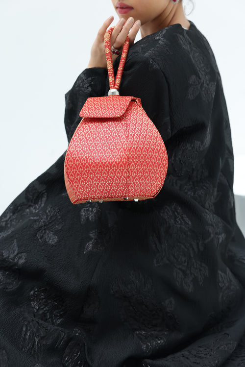 Chada Bucket Bag (Red)