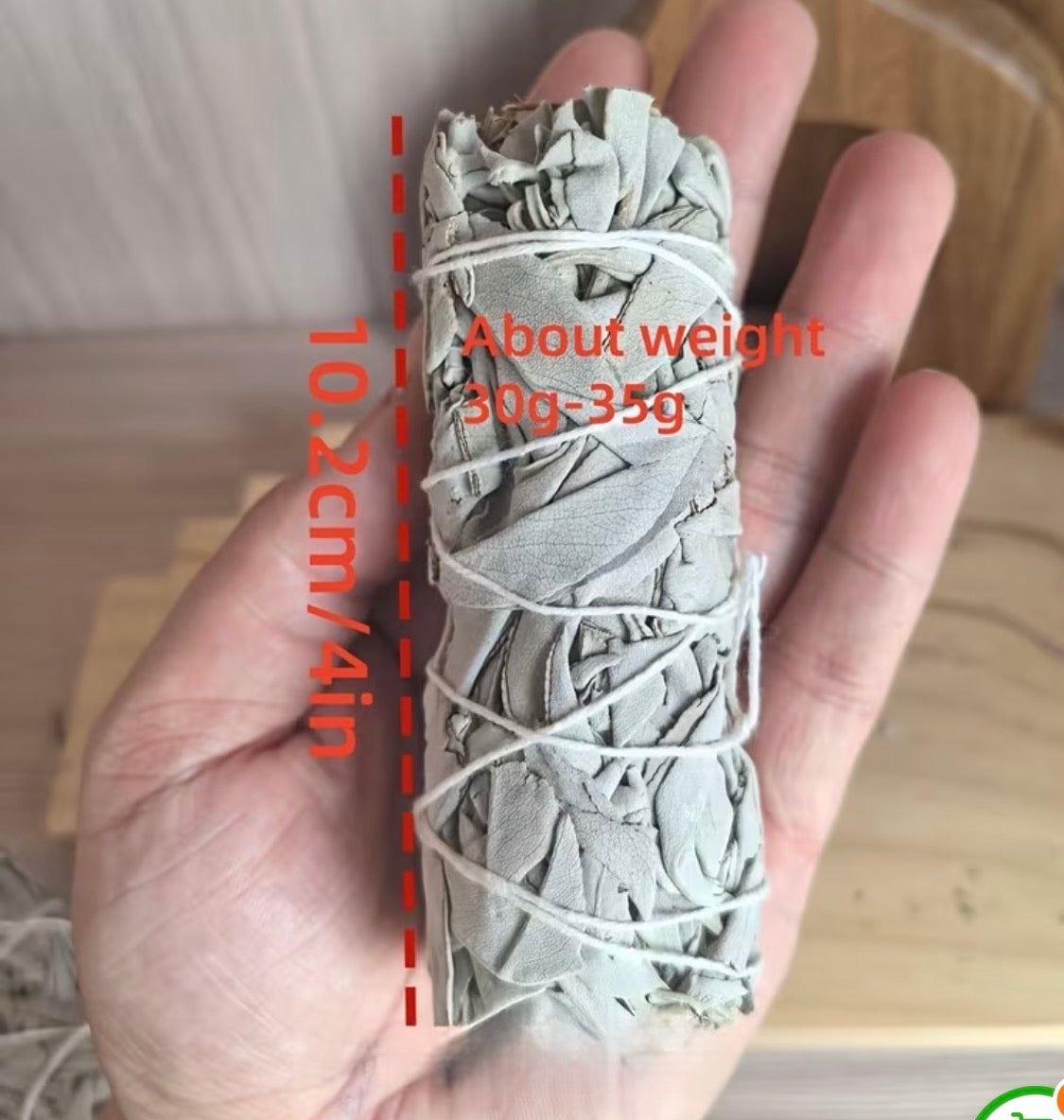 White Sage Bundle for home cleansing ceremony Incense Healing Meditation &Smudge Stick Rituals