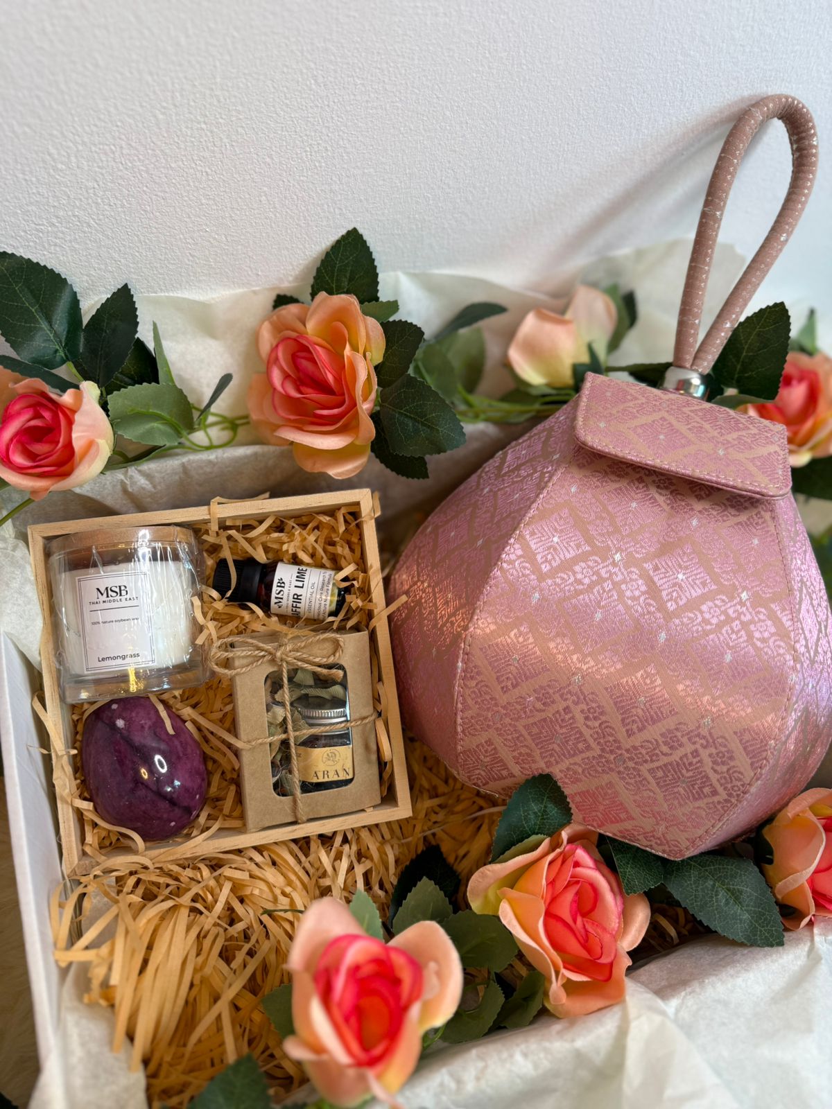 Chada Bucket Bag (Flamingo) Set