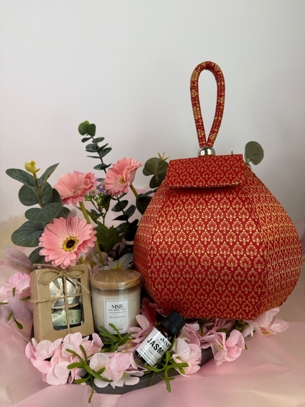 Chada Bucket Bag (Red) Set B