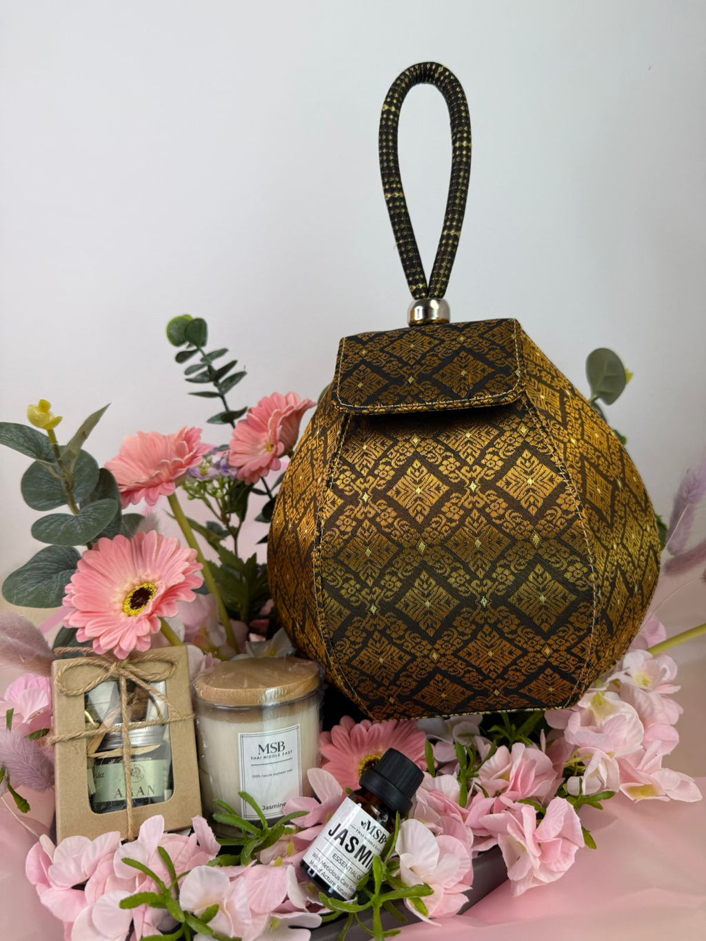 Chada Bucket Bag (Bronze) Set B
