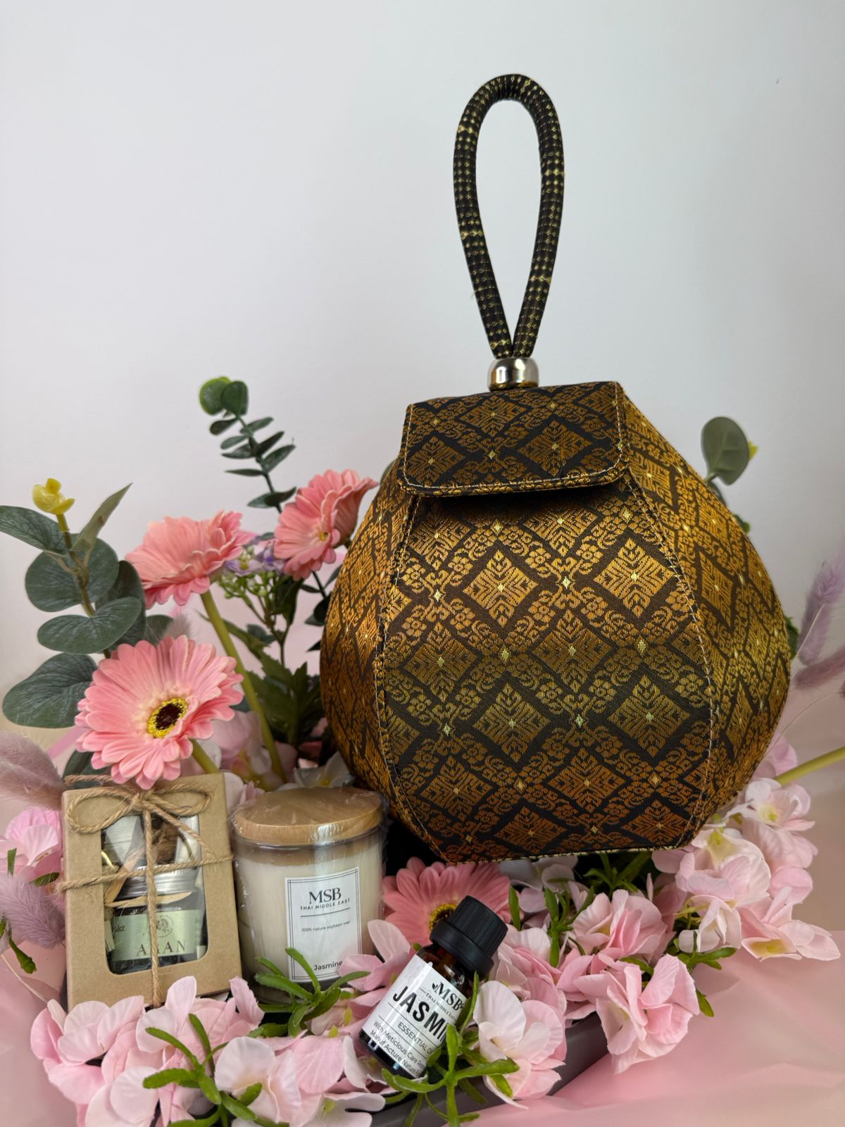 Chada Bucket Bag (Bronze) Set B